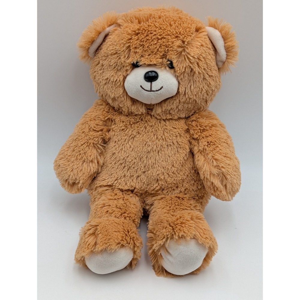 Radio Flyer Bear Plush Brown 14 Inch Stuffed Animal Toy
